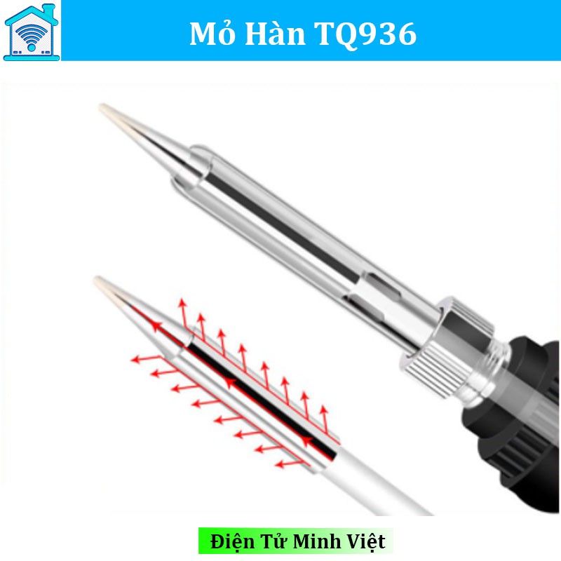 Mỏ Hàn Chỉnh Nhiệt Độ Máy Hàn 220V 60W TQ936