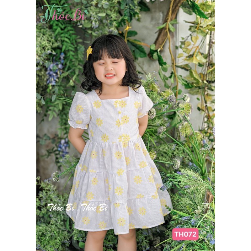 đầm xoè công chúa bé gái (1-6y)