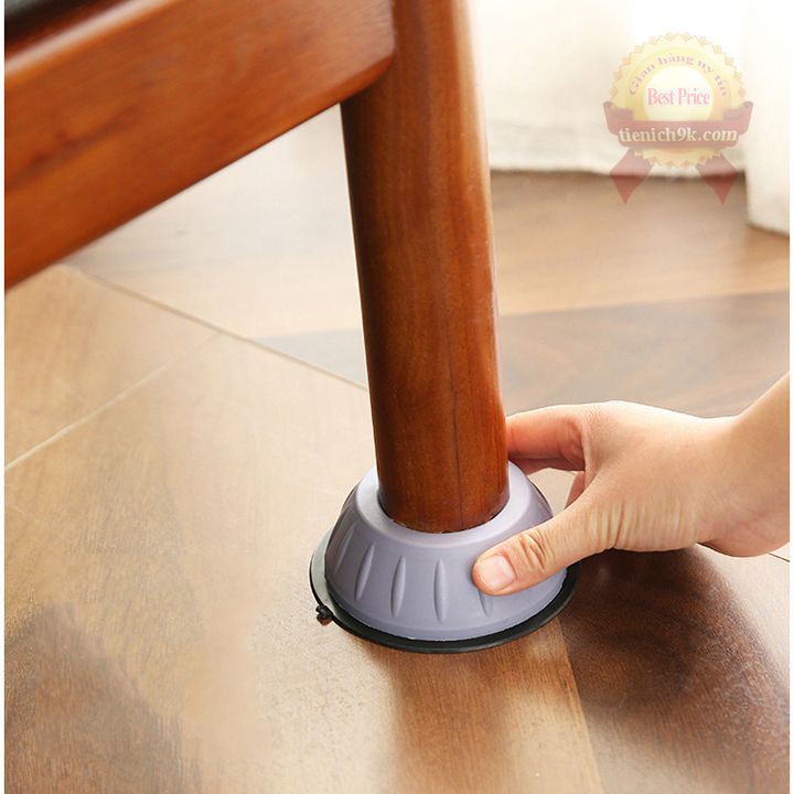 Chân kê đa năng máy giặt miếng cao su chân to có lỗ thoát nước cao cấp chống ồn chống rung hàng loại 1