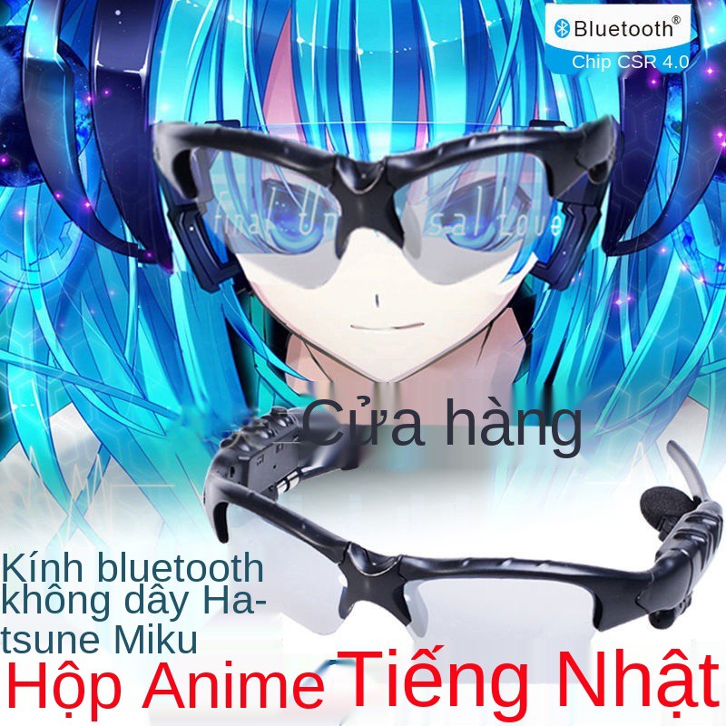 ☏tai nghe hai chiều khái niệm mới tương lai tai nghe hoạt hình thiết bị ngoại vi bluetooth không dây dream hatune miku m