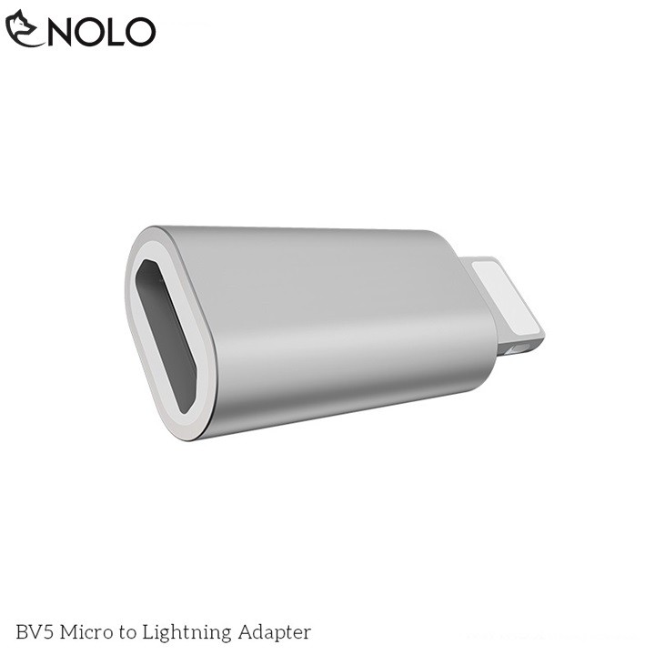 Đầu Adapter Chuyển Từ Micro Sang Lightning Borofone Model BV5 Nhỏ Gọn