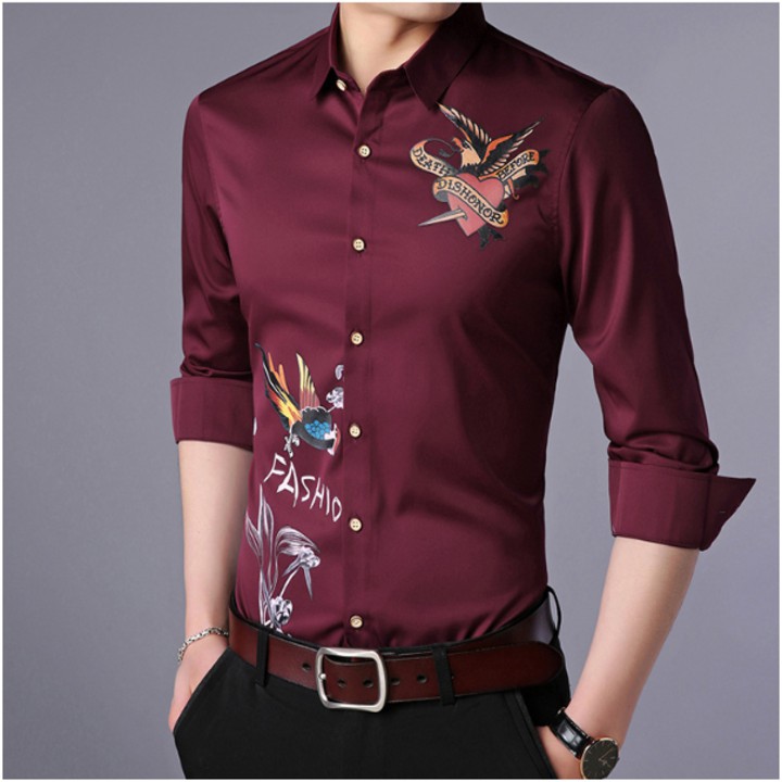 (TRỢ GIÁ) Áo Sơ Mi Nam Dài Tay Thời Trang - Phong Cách Trẻ Trung Nam Tính | BigBuy360 - bigbuy360.vn