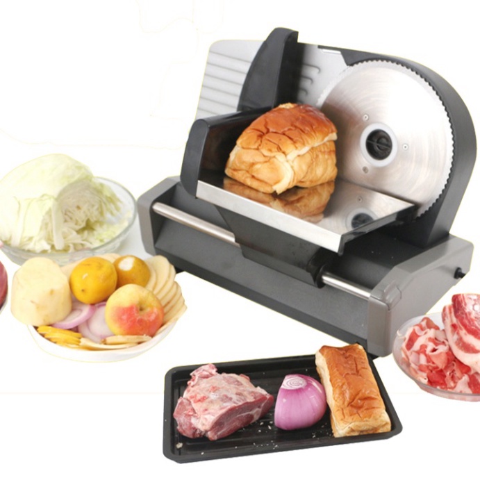 Máy cắt thịt, thái thịt đông lạnh SOKANY bán tự động chỉnh độ dày mỏng 0.5-15mm