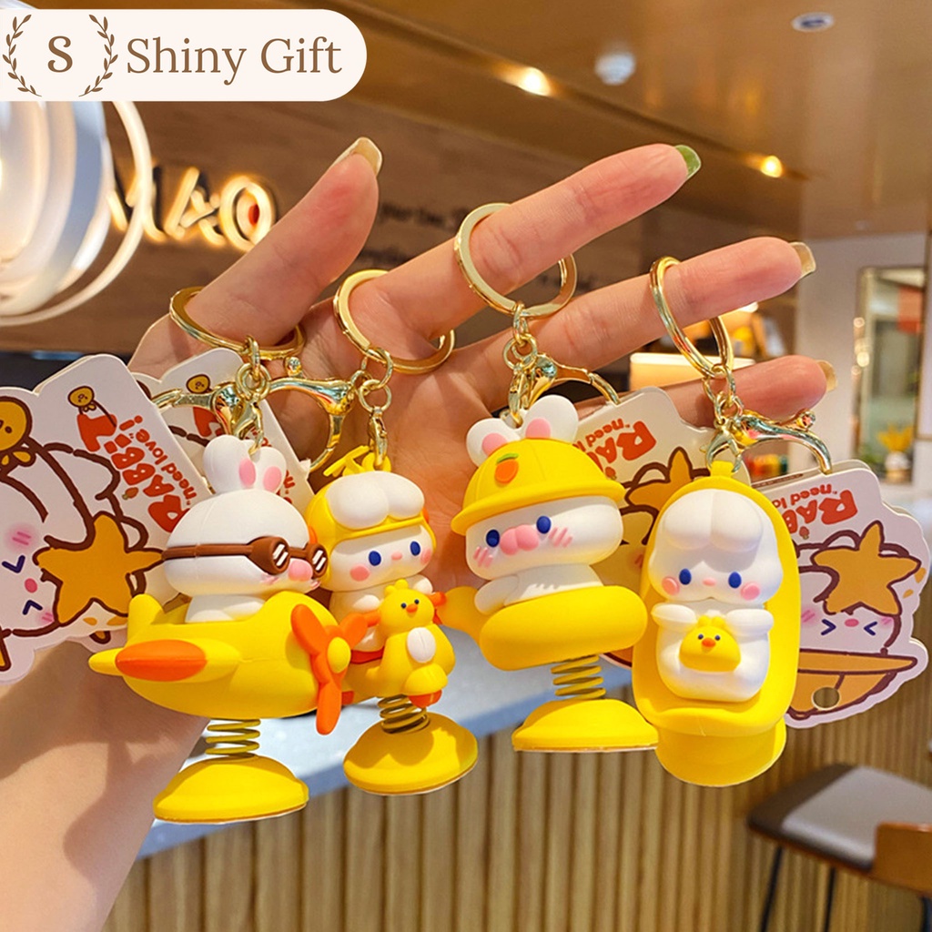 Móc khóa thỏ nhún LiLi