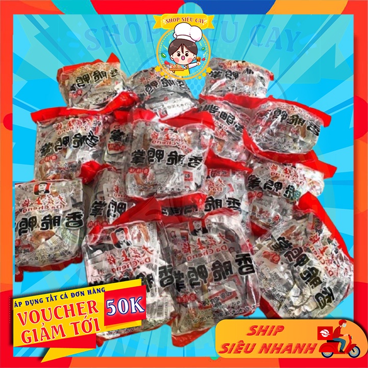 ⭐COMBO 30 Chân vịt Tứ Xuyên cay Dacheng màu đỏ⭐DATE MỚI✅