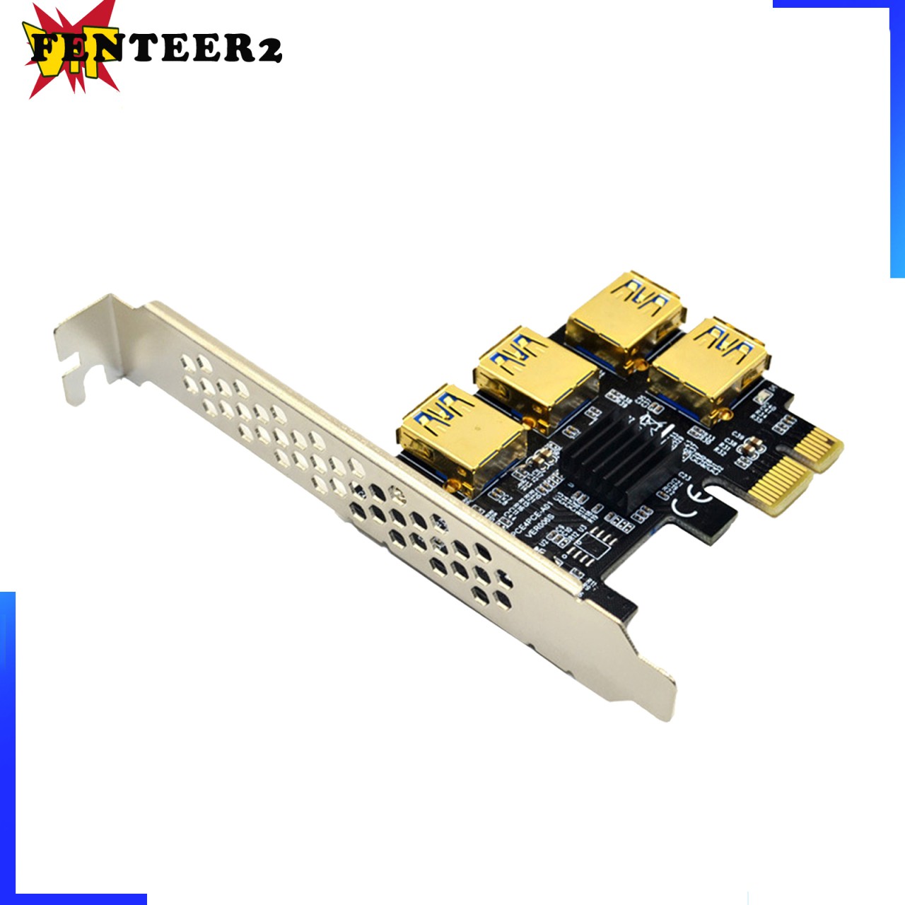 Card Mở Rộng Chuyển Đổi Từ 1 Cổng Pcie Sang 4 Cổng Pci Rời Tiện Dụng