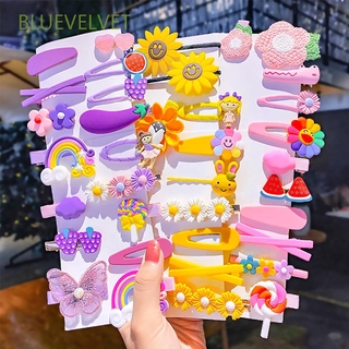 Bộ kẹp tóc hình hoa cúc đáng yêu cho bé gái