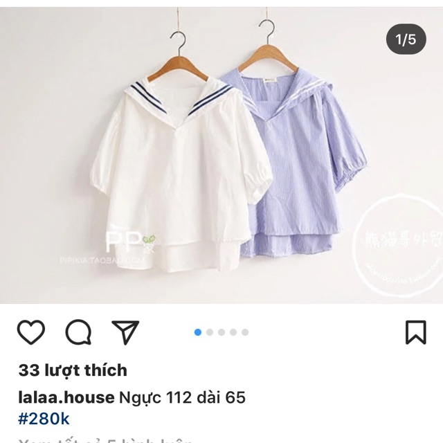 Áo thuỷ thủ bigsize
