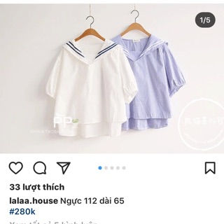 Áo thuỷ thủ bigsize