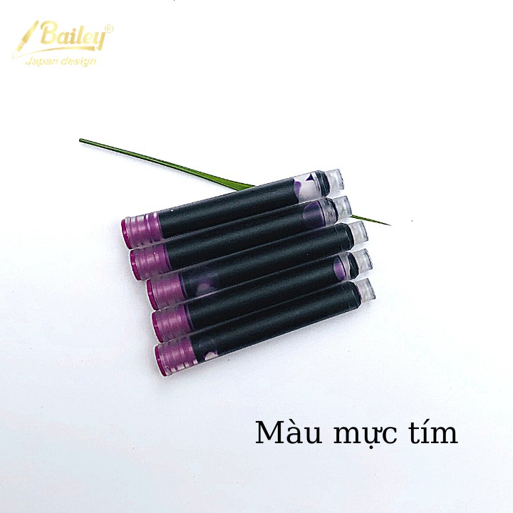 [Mã LT50 giảm 50k đơn 250k] Ống mực bút máy các màu loại lớn chứa nhiều mực Bailey 01-03-06-09