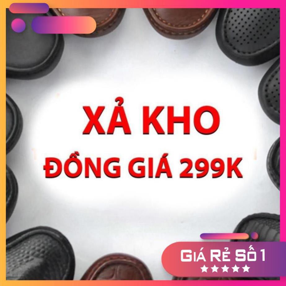 [Sale 3/3] [XẢ KHO ĐỒNG GIÁ 299K] GIÀY NAM DA BÒ THẬT ISHOESVN GIÁ 299K-Ab1 Sale 11 -op1 " ,