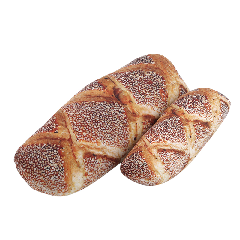 Gối Ôm Hình Bánh Mì/Sesame Nhồi Bông Thiết Kế Sáng Tạo Cho Bé