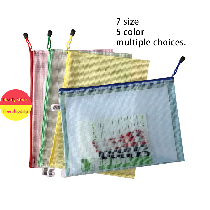 Túi Đựng Bút Trong Suốt 5 / 7 Ngăn Tiện Lợi