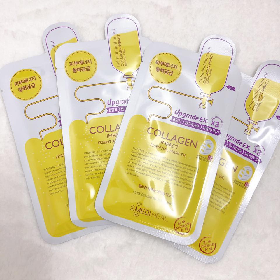 Mặt Nạ Mediheal Phục Hồi Da Chiết Xuất Collagen Collagen Impact Essential Mask