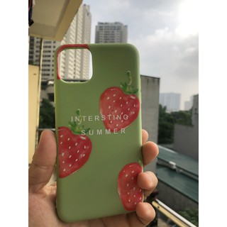 Ốp lưng iphone 6 6s 6Plus 7 7PLus Hình dâu tây