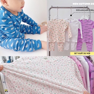 Combo 3 bộ cotton cho bé