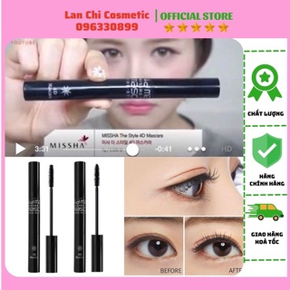 Masscara 4D missha giúp mi dài và dày hơn  [ Chính hãng Hàn Quốc ]