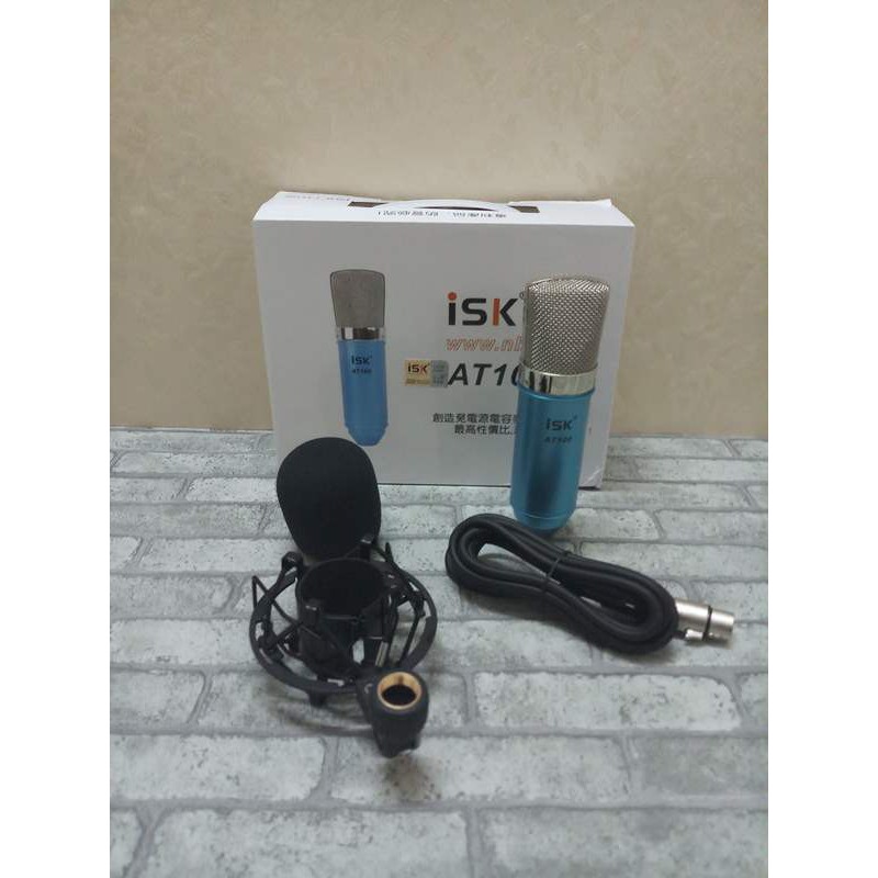 Bộ combo Mic thu âm ISK AT100 và Soundcard HF5000 - Huco Việt Nam