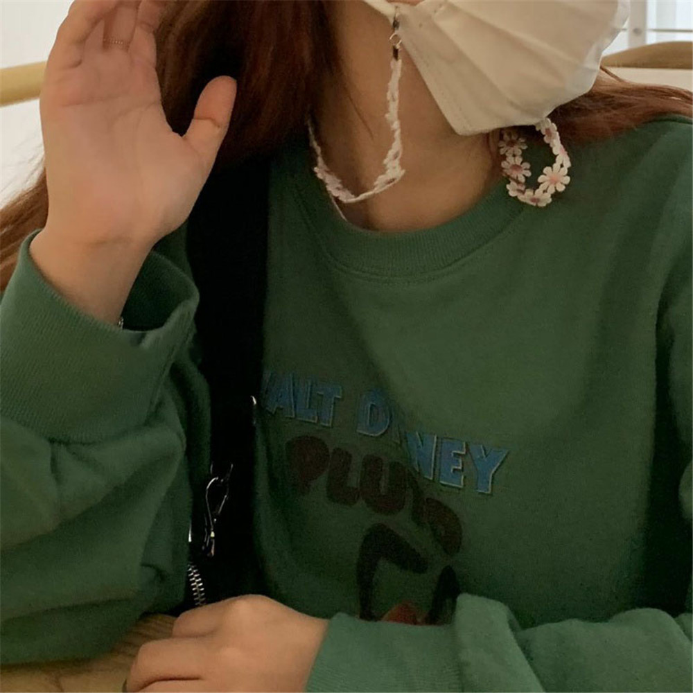 Dây Đeo Kính Chống Thất Lạc In Hình Hoa Cúc Dễ Thương Dành Cho Nữ