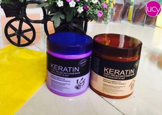 Kem hấp, ủ tóc Keratin 1000ml cho tóc chắc khoẻ