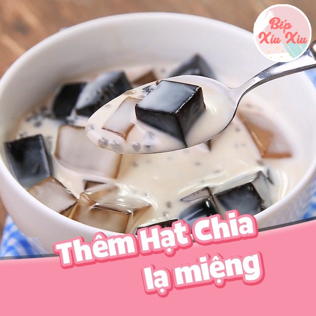 Chè sương sáo hạt chia Bếp xíu xiu, Set nguyên liệu 30 chén chống lão hóa, giải nhiệt, giảm cholesterol