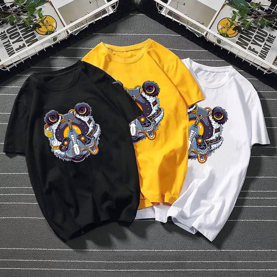 Áo thun nữ form rộng Hàn Quốc họa tiết hoạt hình vải dày mịn TEEW469