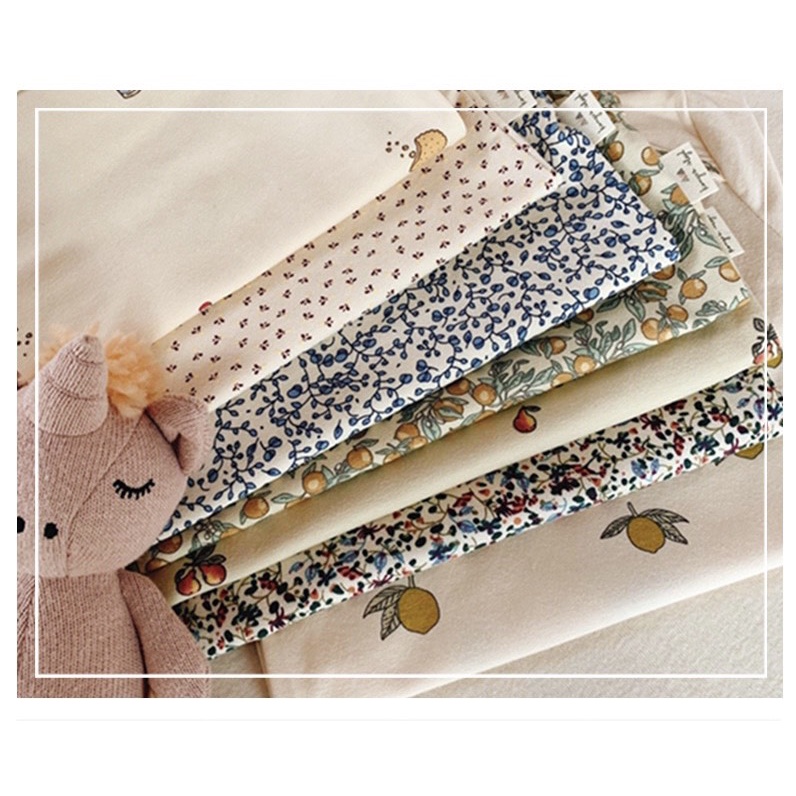 Bộ body cho bé 0-2 tuổi style Hàn Quốc cottons tự nhiên dài tay thu đông hoạ tiết cực đẹp