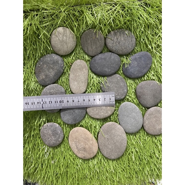 1 viên đá sỏi gắn tranh 5 cm