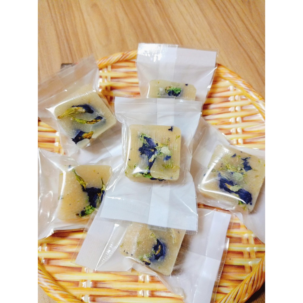 Viên Trà Hoa Thảo Mộc Trà Viên Nén Hoa Đường Phèn.