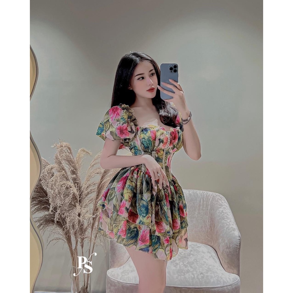 Đầm Body Tay Dài Cổ Lọ Hoạ Tiết Ngựa Vằn Thiết Kế Ôm Sát Tôn Dáng BG161220