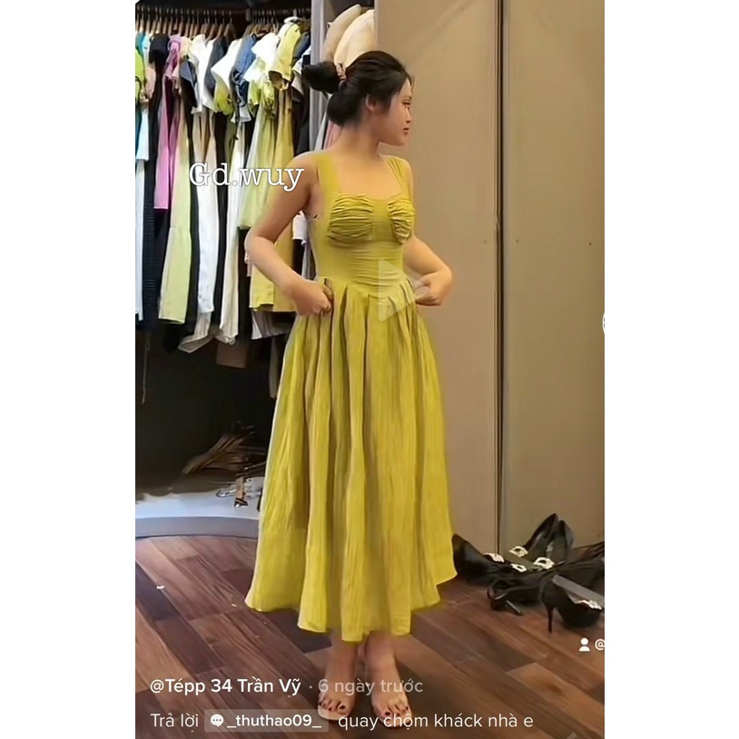 [10.10 Sale Freeship] Đầm nữ đi biển, Đầm maxi dáng dài dạo phố