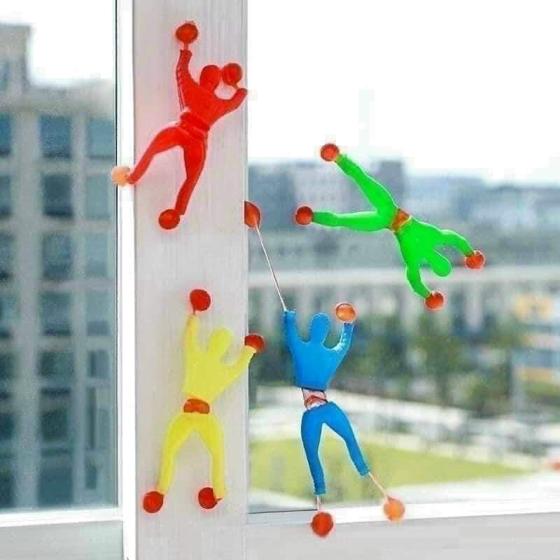 Combo 10 - 30 Con Đồ Chơi Người Nhện Leo Tường Độc Đáo ( chỉ còn màu xanh lá )