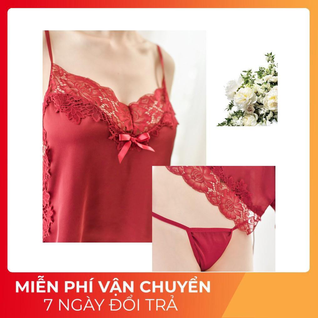 Váy Ngủ Sexy, Đầm Ngủ Đan Dây Hông Thâu Nới Thoải Mái Dưới 70Kg | BigBuy360 - bigbuy360.vn