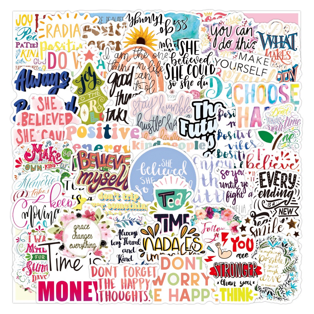 1 Tấm Sticker Dán Laptop Mũ Nón Bảo Hiểm Vali Xe Tay Ga Phong Cách Graffiti Dễ Thương | BigBuy360 - bigbuy360.vn