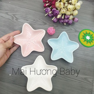Bát đĩa ăn dặm cho bé bằng sứ