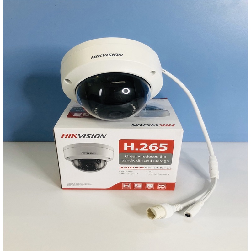 Camera IP Dome Bán cầu 2Mb HIKVISION Trọng nhà DS-2CD1323G0E-ID, DS-2CD1323G0E-I, DS-2CD1323G0E-IUF- Chính hãng BH24T