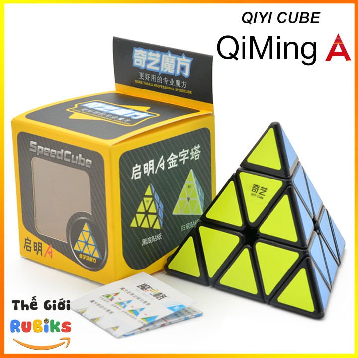 Rubik Pyraminx QiYi QiMing Rubic Biến Thể Tam Giác