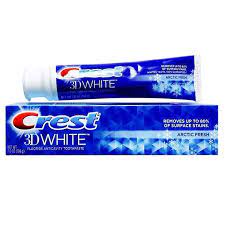 Kem Đánh Răng Crest 3D White làm trắng răng và thơm mát hơi thở 150g-170g Mỹ