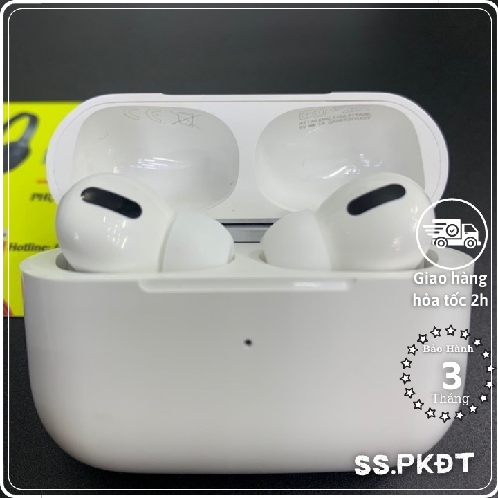 Tai nghe bluetooth không dây Pro  bản nâng cấp chống ồn ,định vị , đổi tên dùng cho các đời máy ( bh 6 tháng)