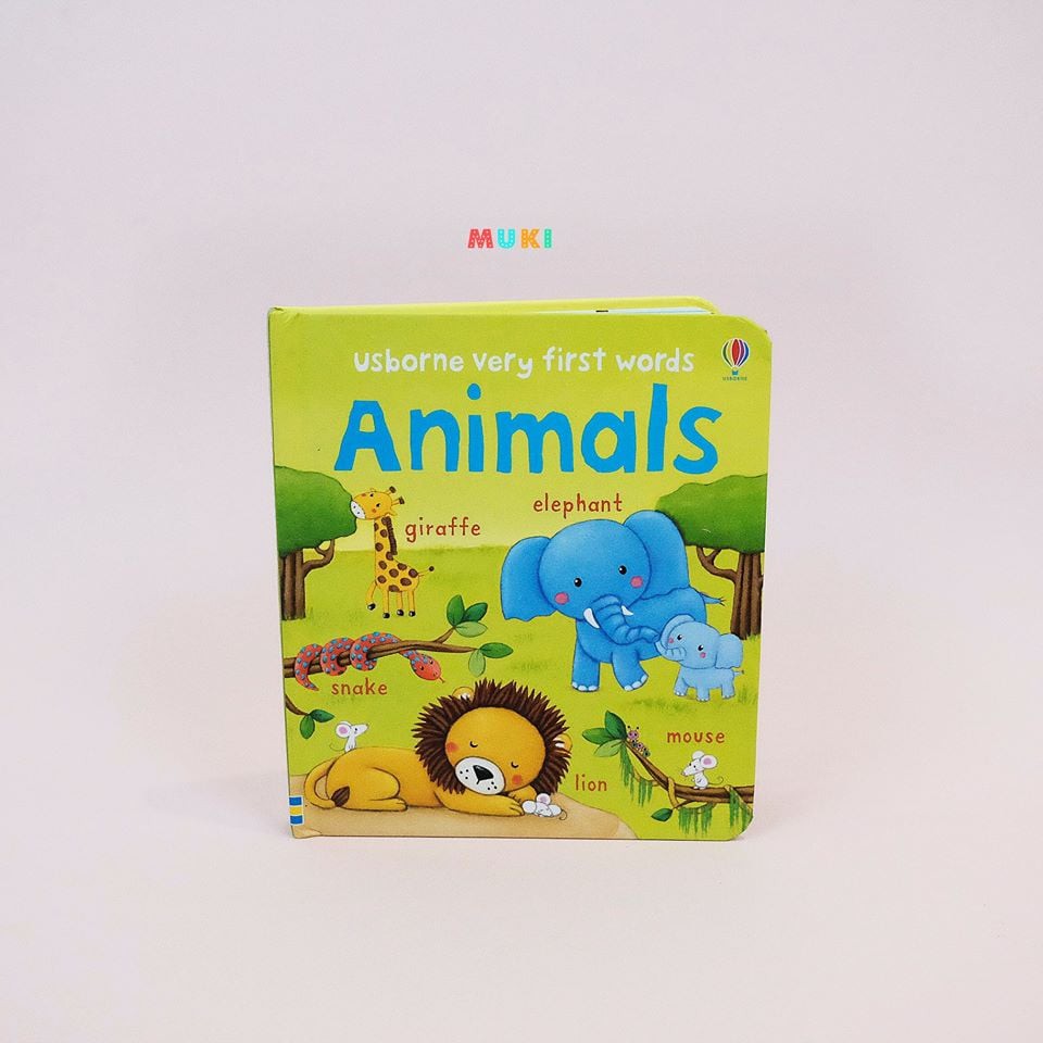 Flashcard tiếng Anh cho bé Usborne very first words