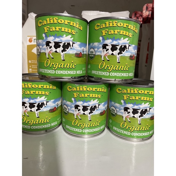 Sữa đặc hữu cơ California Farms