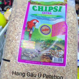Lót Chuồng Cho Bò Sát Chipsi bao 10L
