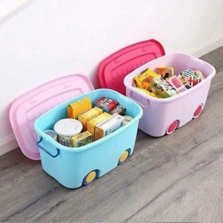 Thùng đựng đồ chơi có bánh xe