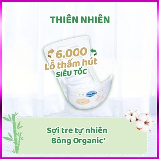 Miếng Lót Sơ Sinh Thiên Nhiên Molfix  ( Dưới 1 Tháng Tuổi) - Gói 64+10 miếng , Gói 90 +10 miếng