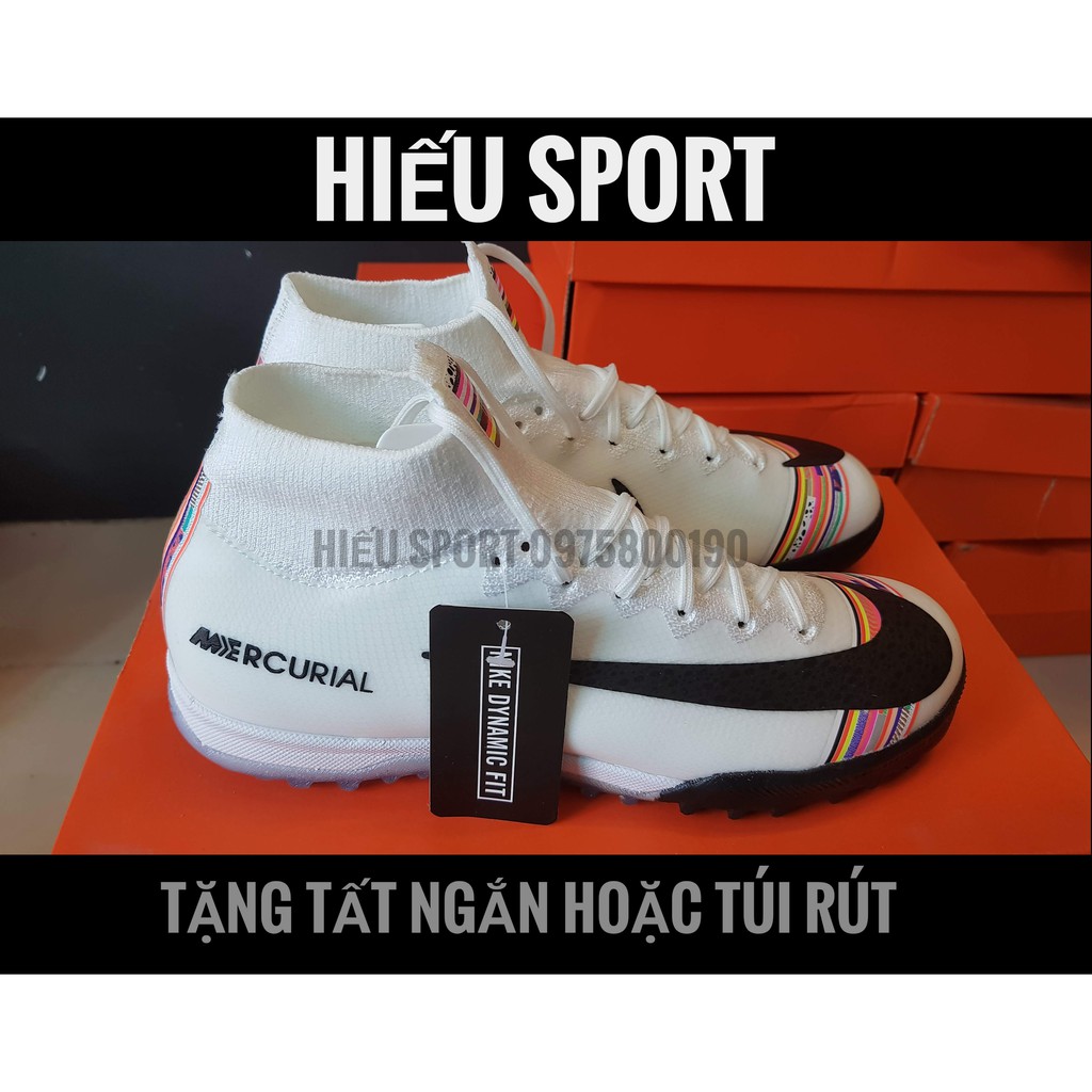 Giày đá banh CR7 cổ cao TF sân cỏ nhân tạo
