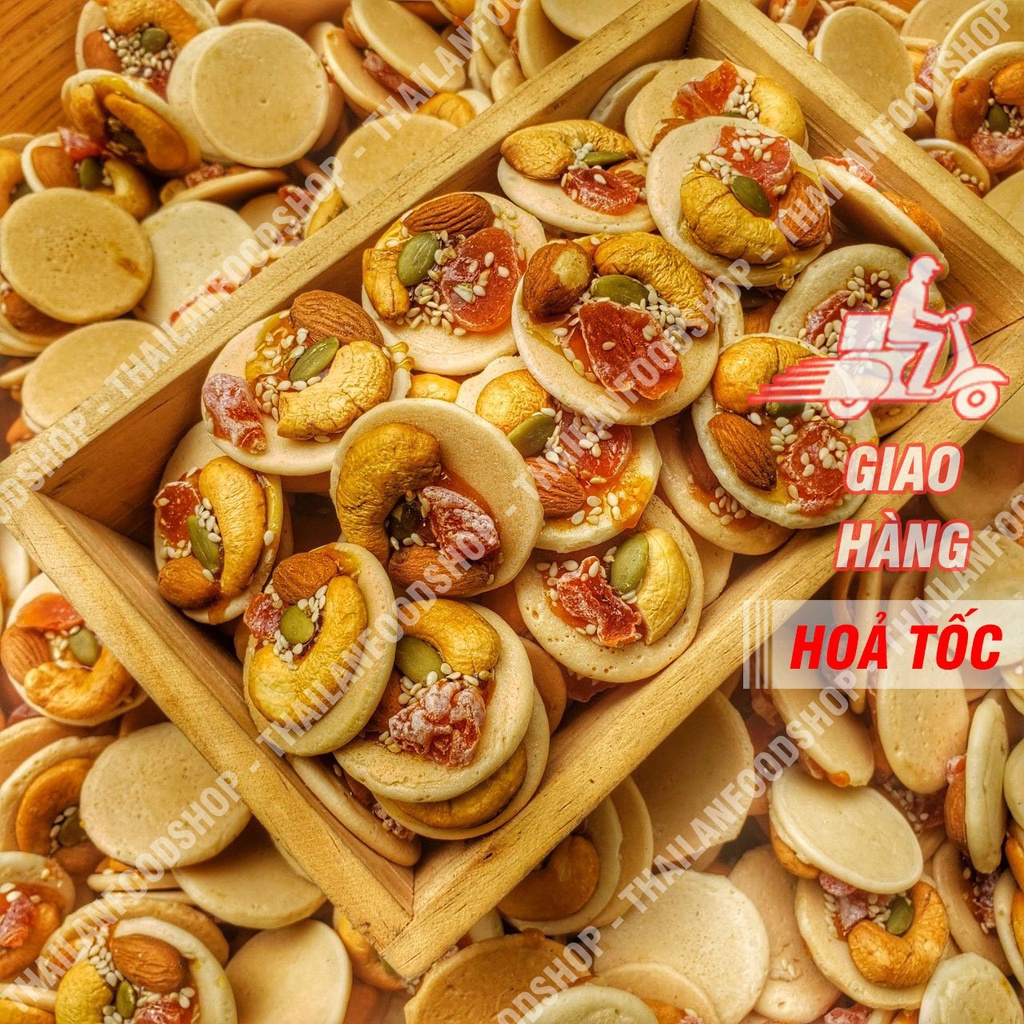 Bánh Đồng Tiền Mix Hạt Dinh Dưỡng Lon 300gr