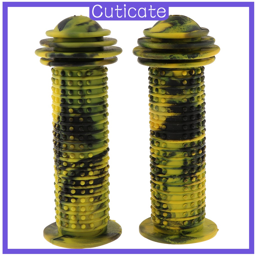 Tay Nắm Xe Đạp Trẻ Em Chống Trượt Hình Cây Nấm Màu Vàng