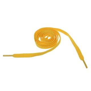 Dây Giày Dạng Dẹt 44 "Màu Vàng
