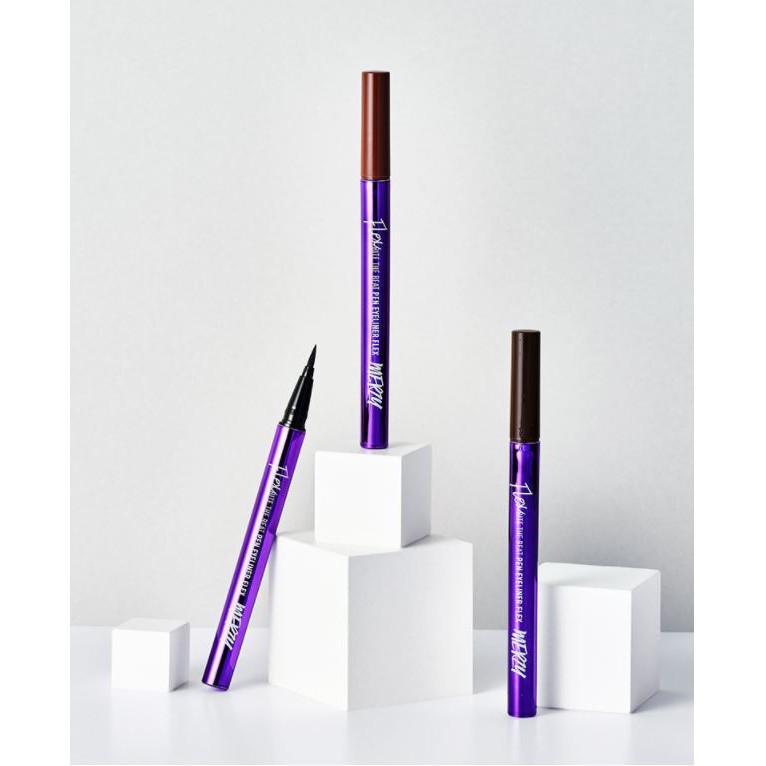 Bút Kẻ Mắt Nước Nét Mảnh, Sắc Nét, Lâu Trôi Merzy Bite The Beat Pen Eyeliner Flex 0.6g | BigBuy360 - bigbuy360.vn