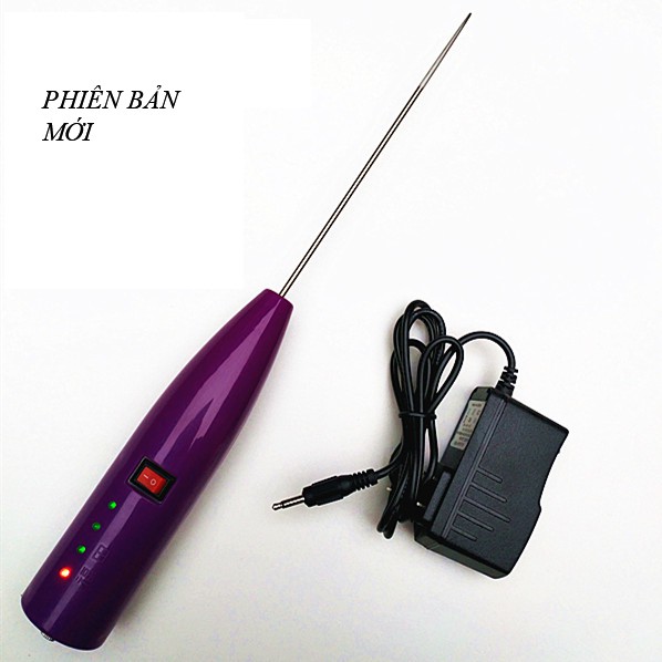 Súng điện dệt điện xoắn thanh hàng đầu con lăn làm sạch sợi cuộn que que xiên kim khuấy tóc súng dính